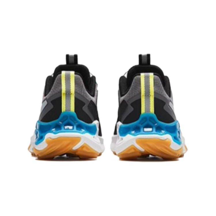 Anta Kids Comfortable Shock Absorbing Durable Low Top Running Shoes Kids Running Shoes Black Gray T12425521-3