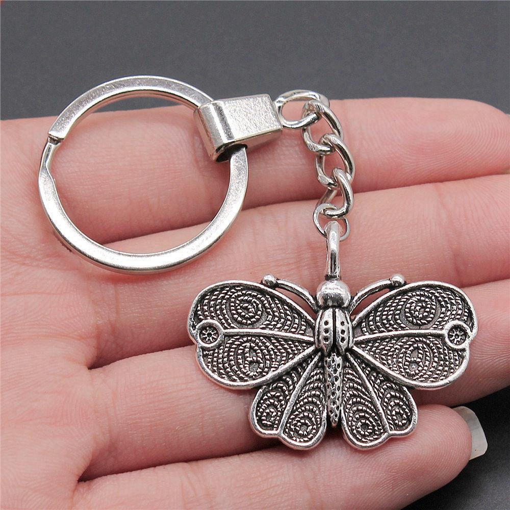 30mm Keychains Butterfly Bird Kids' Jewelry Materials QY010