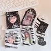 Wasserdichter PVC-Fotokartenhalter 32 Fächer 3 Zoll Kartenaufbewahrung Kartenhülle Schwarz Cortis Fotoalbum Kpop Idol Karte