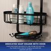 Shower Rack Bathroom Showerhead Storage Holder Non Perforated Shower Gel Storage Stand Home High-capacity Perfumed Soap Basket