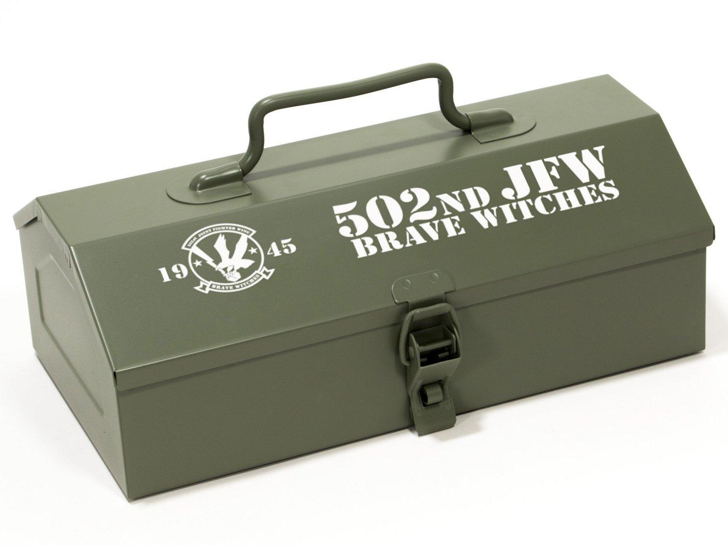 

Brave Witches 502nd Joint Fighter Wing Toolbox Olive Drab Mountain-Shaped