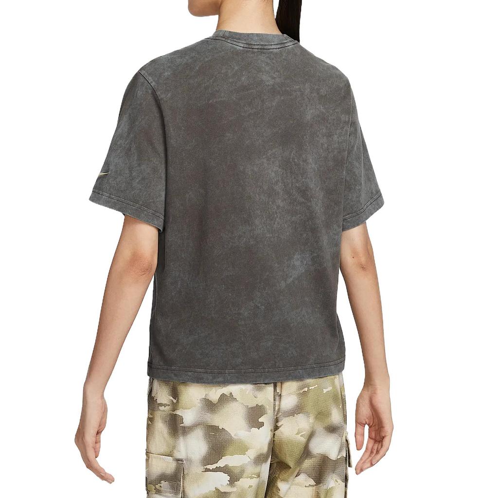 Nike Sportswear Minimalist Fashion Versatile Classic Distressed Breathable Short Sleeve Regular T-Shirt Women Tops FZ4886-237