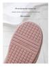 Lidani Women's Winter Postpartum Plush Cotton Slippers with Heel, Thick Sole Indoor Shoes, Fluffy for Couples.
