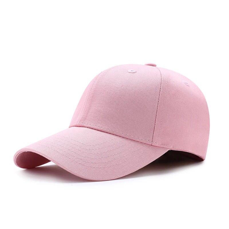 Unisex Hat Plain Curved Sun Visor Hat Outdoor Dustproof Baseball Cap Solid Color Fashion Adjustable Leisure Caps Men Women