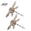 Practical Scarf Fastener 1/2Pcs Women Brooch Pin, Dragonfly Design Decorative Lapel Pin Accessory for Sweaters Dresses Suits Hats