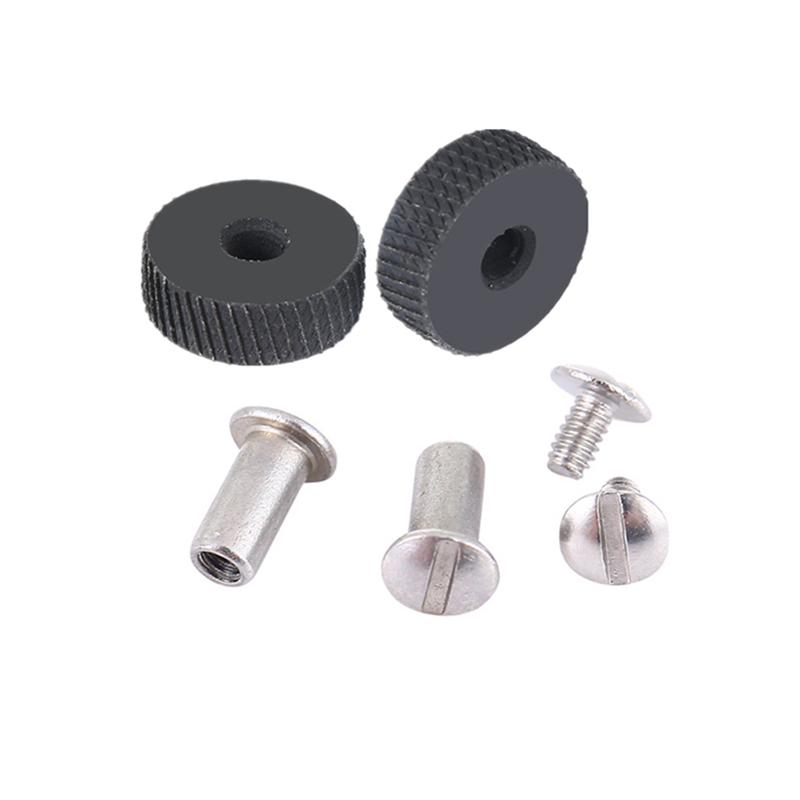 2Set Kerosene  Universal Silver Removable Screw Nut Rivet Steel Wheel Set For Zippo Gasoline  Repair Diy Part