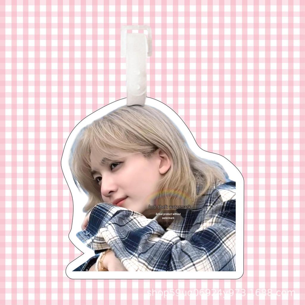 Yoon Jeonghan Seventeen Luggage Tag Keychain Ornament