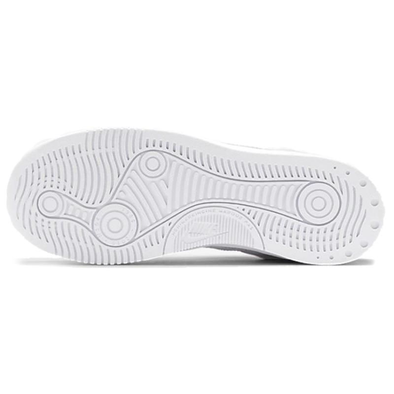 Nike Squash Type Slip Resistant Shock Absorbers Low Top Kids' Skateboarding Shoes Red White Sneakers CJ4119-101