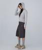 CHICKS Caden Hoodie Knit Grey