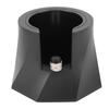 Coffee Portafilter Rest Holder Height Adjustable Anti Slip Bottom Black Spiral Coffee Press Tamper Base Seat for Coffee