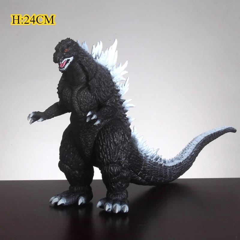 Anime Movie Godzilla Series Action Figure burning godzilla VS King of Monsters PVC soft rubber model Joint mobility Kid Toy Gift