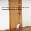 Pet Door Stopper Adjustable Door Strap Pet Gates Cat Door Free Access for Cats Dogs
