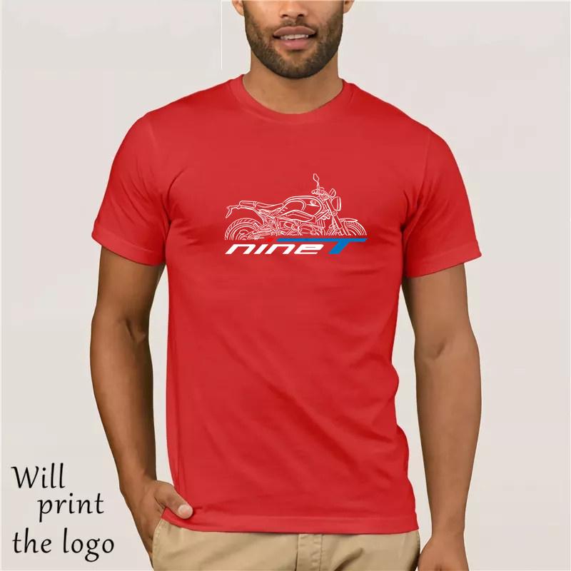 Nuova T-shirt Stampata Casual da Uomo Estiva Moda T-shirt R Ninet 2026 T-shirt Maglietta da Moto
