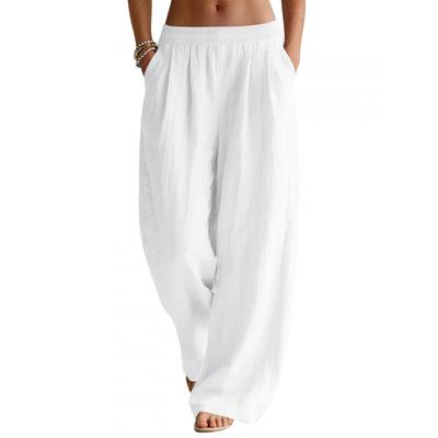 2025 Herbst und Winter Neue Mode Damen Einfache Einfarbige Lockere FreizeitHose
