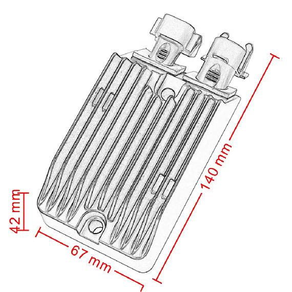 Regulator Rectifier For Harley Davidson Sportster 883 1200 / XL883 XL1200 2014 - 2022 74700012