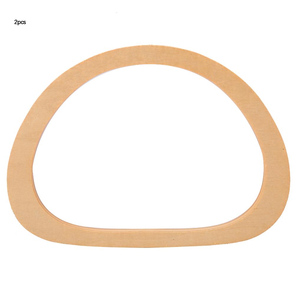 

Маленькая деревянная ручка из 2 предметов для кошелька ручной работы своими руками, аксессуары для сумок