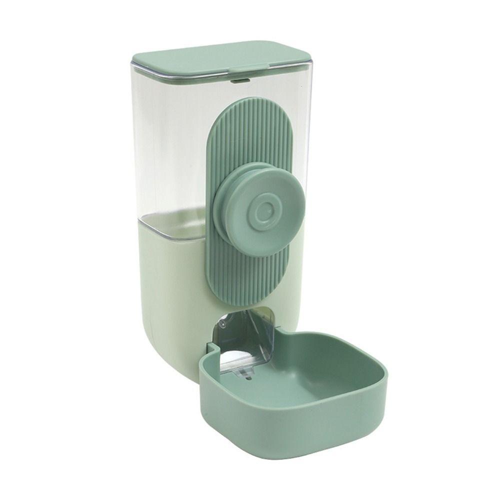 Waterer Automatic Pet Food Water Bottle Cage Hanging Gravity Feeding Cat Feeder Drinking Convenient Dog Feeding Bowl for Puppy