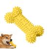 1Pcs/2Pcs Dog Chew Toys Set Spiky Bone & Ball Rubber Teething Toys for Small Medium Dogs Puppies Pet Supplies