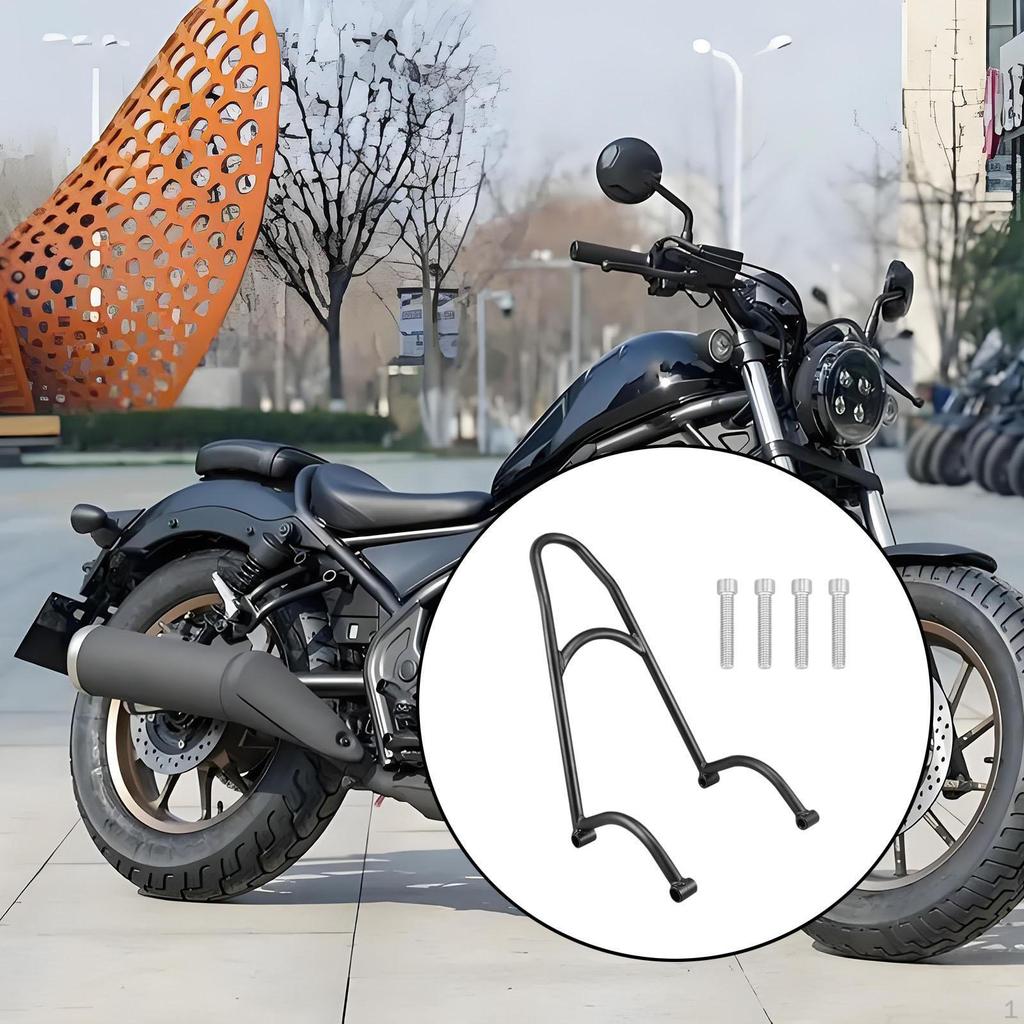 Motorcycle Support Bracket Multiuse Comfortable Pad Modified Luggage Rack Rear Backrest