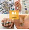 Kenjie Mysticism Evil Eye Pendant Necklace with Tarot Charms for Women - European & American Clavicle Chain