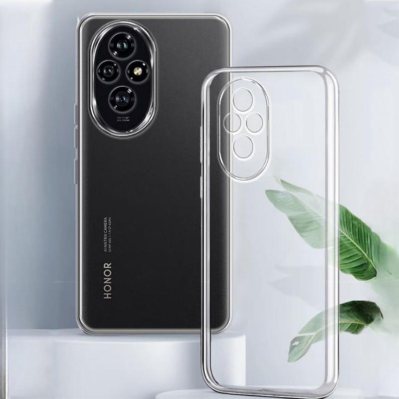 Ultra Thin Slim Transparent Soft Clear TPU Phone Case Cover for HONOR 200 / 200 Pro / 200 lite