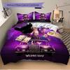 Wednesday Addams Adventure Print 3Pcs Bedding Setduvet Cover With 2 Bedropillowcase Home Birthday Gift