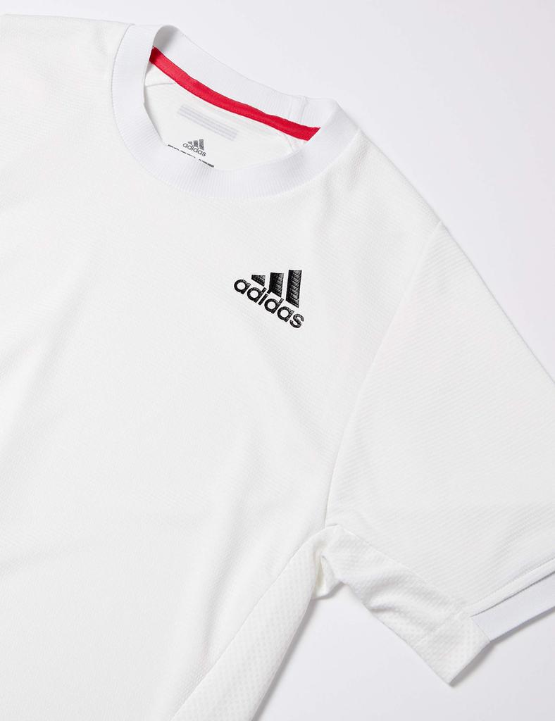 Adidas Freelift Solid Tennis RDY JII31 Short Sleeve White S HEAT. T-Shirt, Men's, (GH4569),