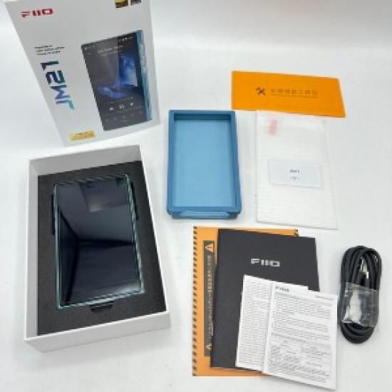 

Б/В FiiO JM21 FIO-JM21-L Синій 32 ГБ Аудіоплеєр високої роздільної здатності срібний