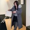 Autumn Winter Thicken Warm Parka Women Casual Sweety Solid Color Big Pocket Loose Hooded Coat Jackets Outwear