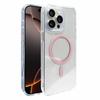 For iPhone 16 Pro Case Magnetic Case Shockproof TPU+PC Clear Phone Cover