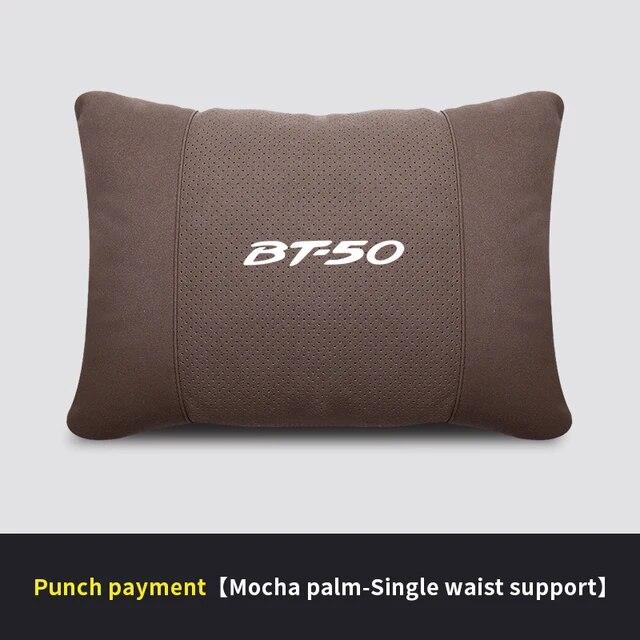 Car Interior 5-Color Selectable Headrest For Mazda BT-50 Auto Headrest Neck Support Lumbar Cushion Soft Neck Pillow Accessories