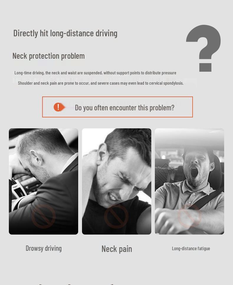 Citroën Pillow Lumbar & Neck Support for C5X/C5 Aircross/Elysee