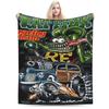 Comfort Rat Fink Blanket Merch Bed Decorative  Throw Blanket Soft Fleece for Bedroom
