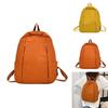 Trendy Solid Color Large Capacity Backpack For College And Travel With Breathable Design