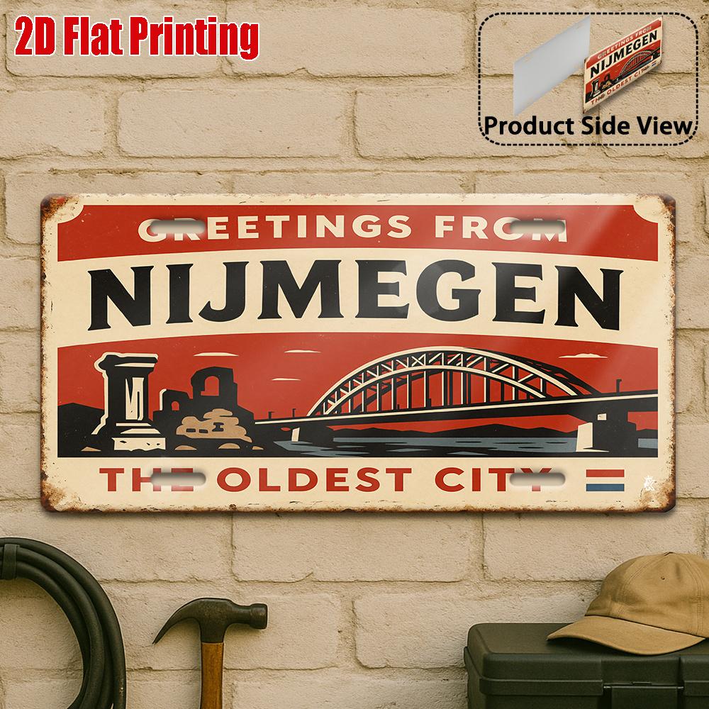 

D Flat pc Vintage Metal Plaque for Decorative Use Only Outdoor Sign Wall Decor (xcm) Aluminum Sign Featuring 15x30cm(5.9x7.8inch)