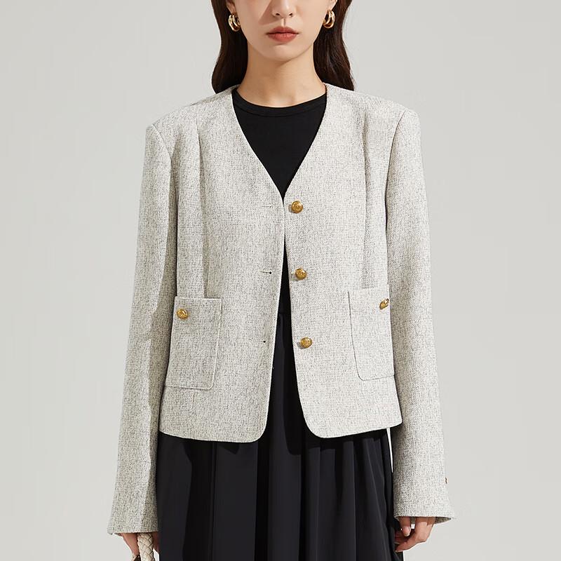 

Taotu Women s Chic Niche Fashion Jacket XL