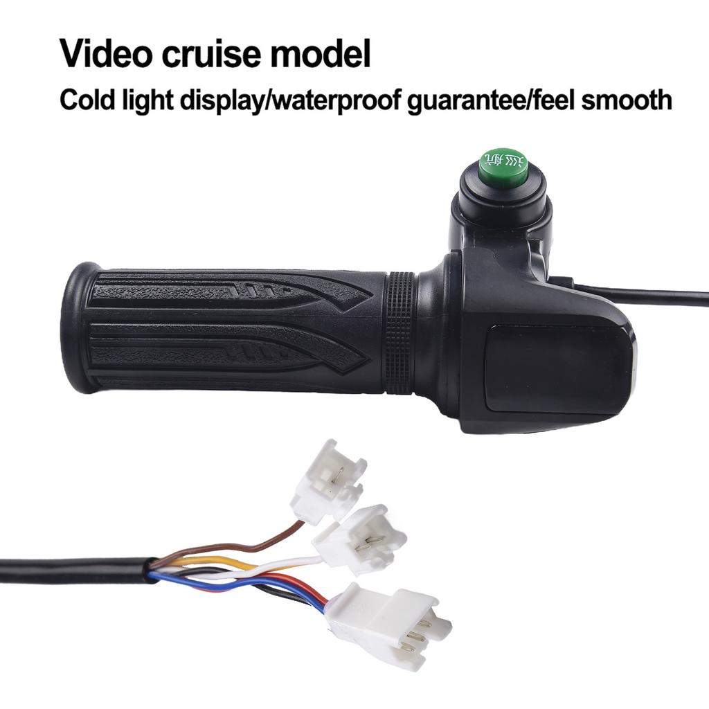 EBike Throttle Grip with Keys and 5 Pin Interface for Electric Scooter