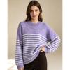 Autunno 2026 Maglioni Colorati da Donna Lavorazione a Maglia Base Moda Stile Girocollo Pullover Largo