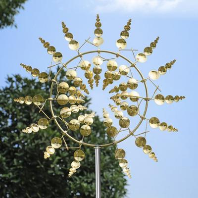 Kovový veterný mlyn 360 stupňov rotujúci železný veterný mlyn ornament vetrom poháňané lapače vetra sochy spinnery na dvor záhradu terasu dekorácia