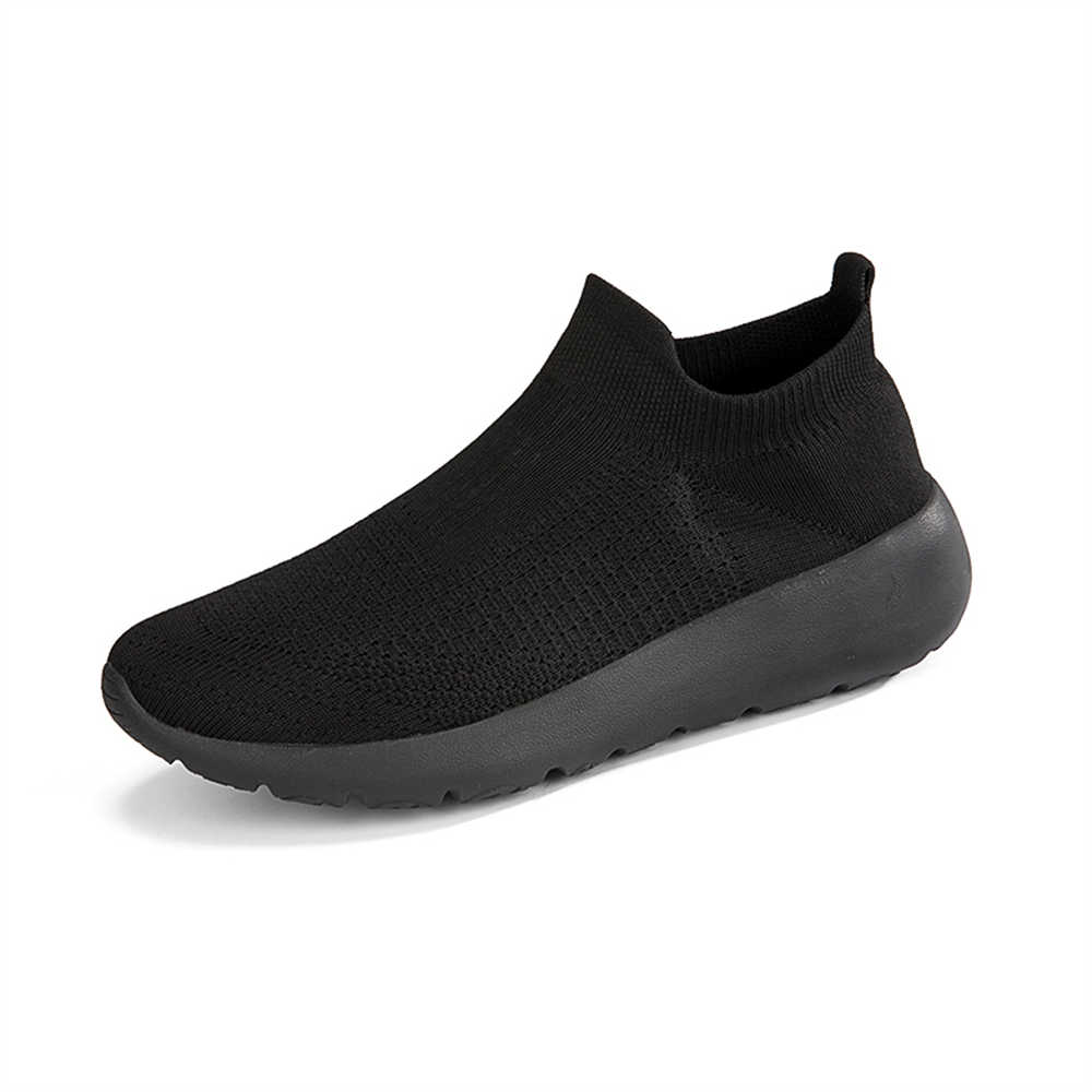 Extra Large Sizes Round Nose High Woman Sneakers New In Women Boots Shoes Black Loafers Woman Sport Shows Tenisse