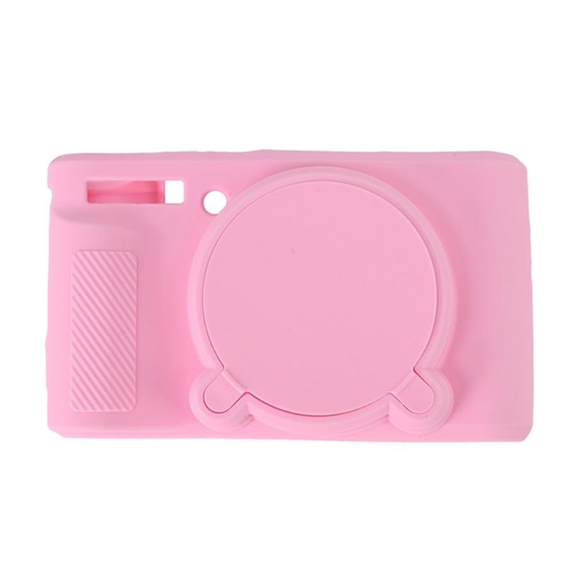 

Легкая ударопрочная сумка для камеры Силиконовый чехол-накладка для моделей SX740 SX730 Органайзер-рукав для путешествий розовый