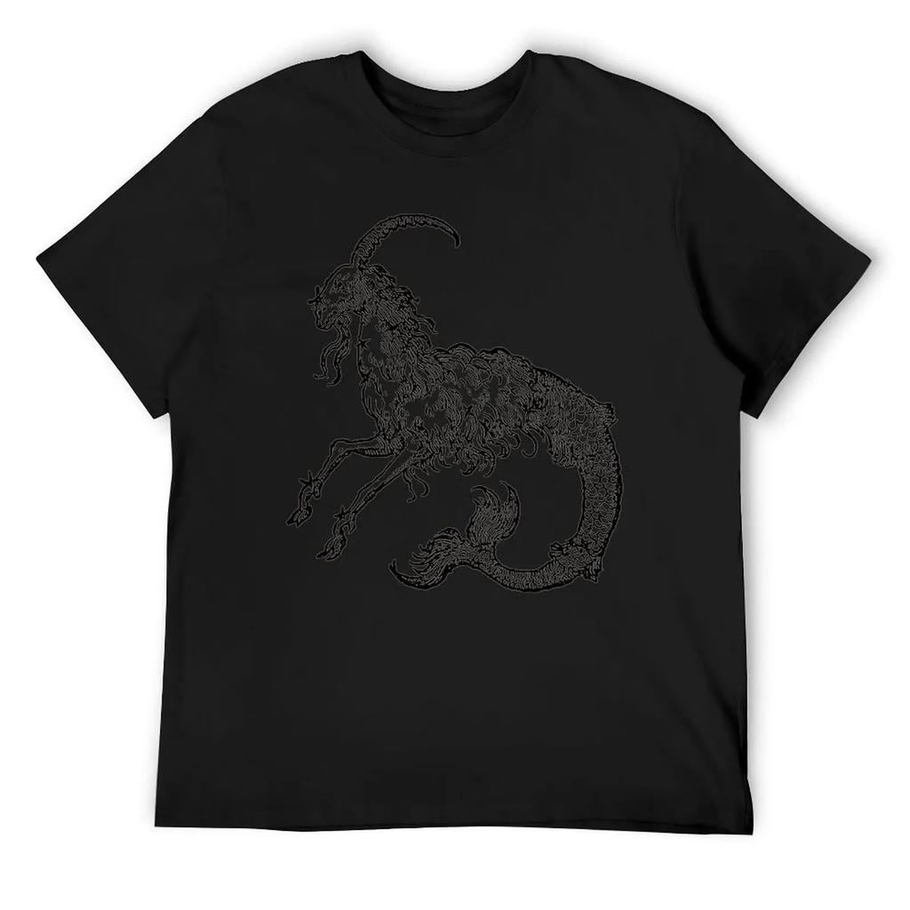 Capricorn Twelve Constellation (4) T-shirt Harajuku Move Tshirt Vintage Home Funny Novelty USA Size