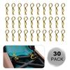 RC Body Clips Pins Rc Car Body Clips R Pins Stainless Steel Parts 6 Colors  (180Pcs)