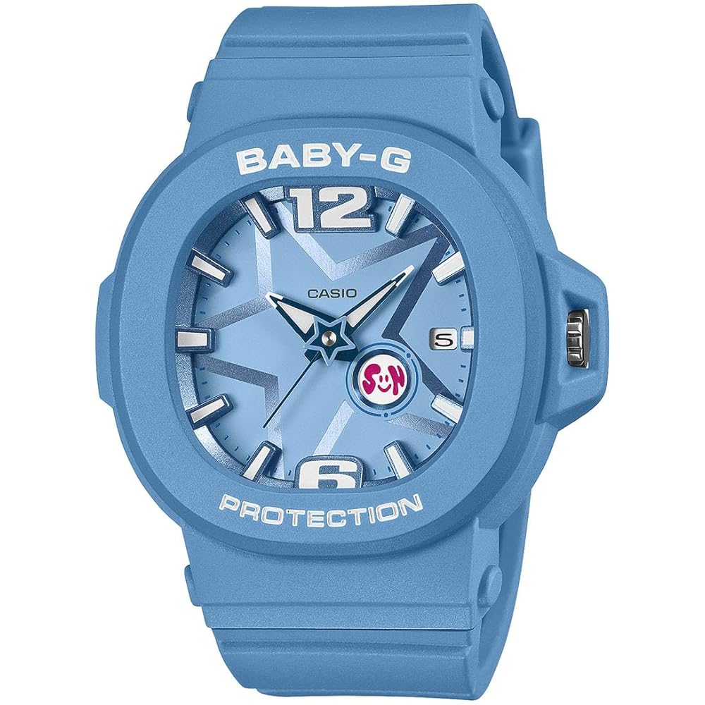 Casio Baby-G BGA-10D-2A2JF Women s Blue Analog Watch Water Resistant 100m