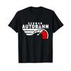Gerunisex Autobahn T-shirt Motorväg Ingen Hastighetsbegränsning Racing Svart Mångsidiga Designkläder Homme