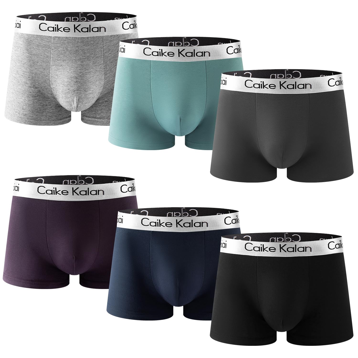

Meetime Men s Front Closure Boxer Briefs, 6-Piece Set, Cotton Underwear, Plus Sizes S-2XL