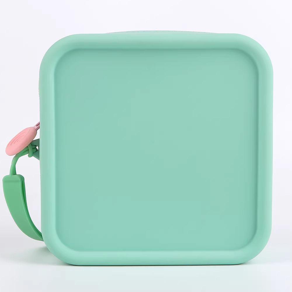 Portable Solid Color Cosmetic Bag Rectangular Square Toiletry Bag with Handle with Zipper Makeup Bag Toiletry Storage