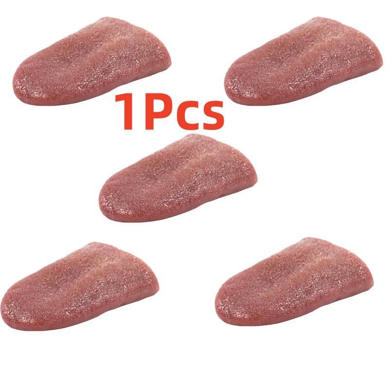 1-10Pcs Realistic Fake Tongue Prank Steel Needle Tongue Piercing Magician Prop Halloween April Fool'S Day Prank Magic Toys Gift