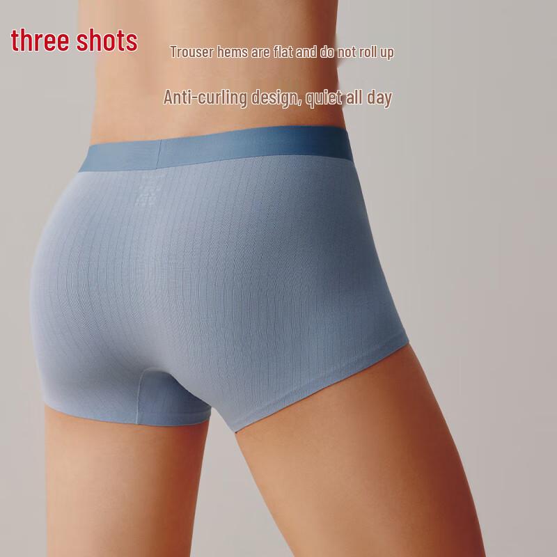 Threegun Men's Modal Antibacterial Boxer Briefs 3-Pack