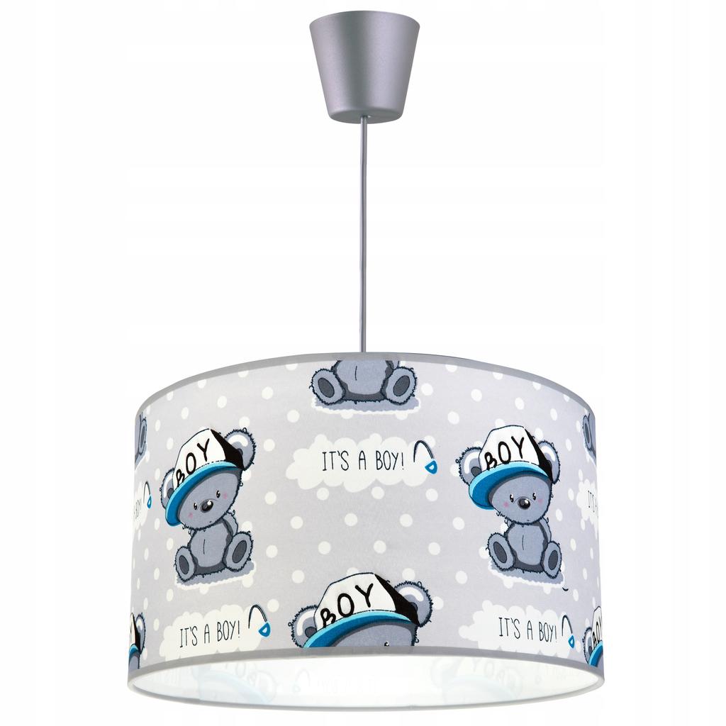 Závěsné stropní svítidlo ve stylu loft pro děti, LED stínidlo